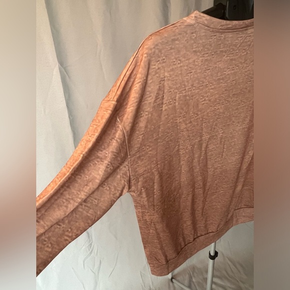 NWOT not a traditional sweater shirt-more of a jersey material - Picture 3 of 4